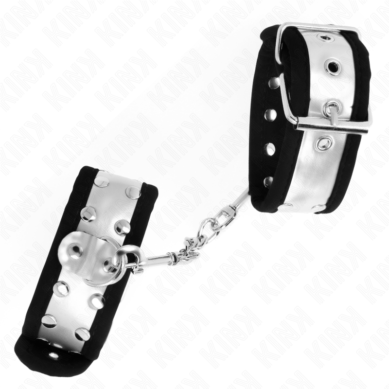 Kink Thin Wrist Restraints Black - Esposas de Muñeca Ajustables