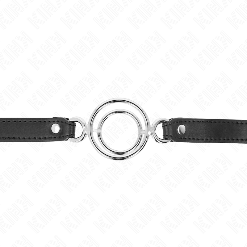 Mordaza KINK con Anillos O-Ring Ajustable - Negro 63x2.5 cm