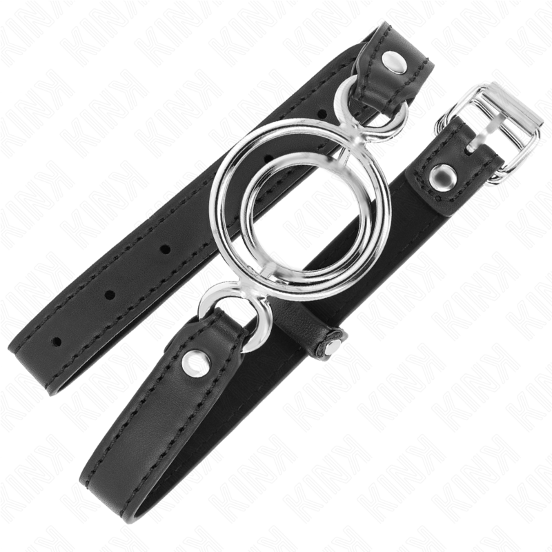 Mordaza KINK con Anillos O-Ring Ajustable - Negro 63x2.5 cm
