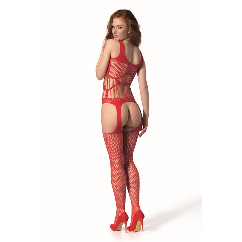 Bodystocking Rojo BS 106 Passion Woman - Talla Única