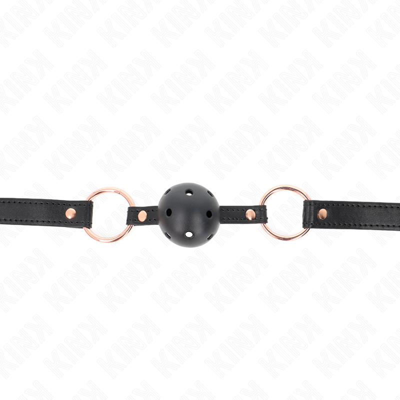KINK Premium TPE Ball Gag 4 cm - Correa Ajustable 60x2 cm