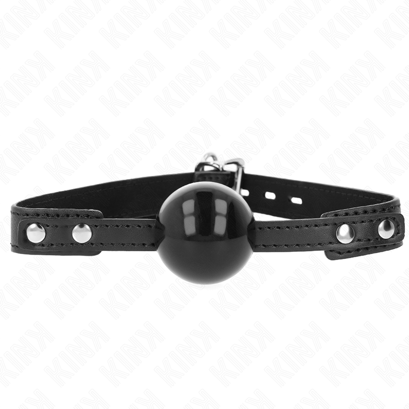 KINK Ball Gag TPE Suave 4cm - Correa Ajustable 37-52cm