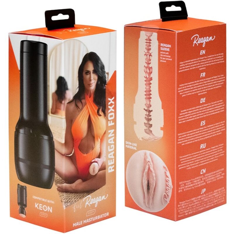 Kiiroo Feel Reagan Foxx Stroker - Colección Kiiroo Stars
