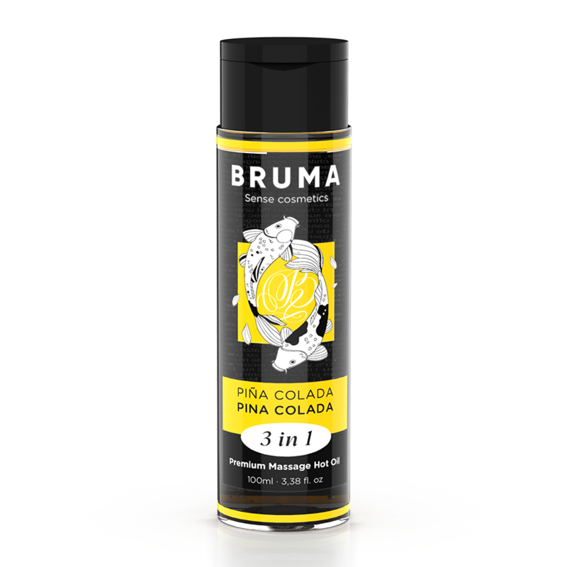 Bruma Premium Massage Hot Oil Piña Colada 3 en 1 - 100 ml