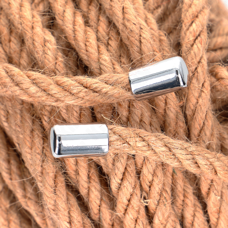 Cuerda de Cáñamo con Cabezal Metálico 10 Metros - KINK Rope Arts