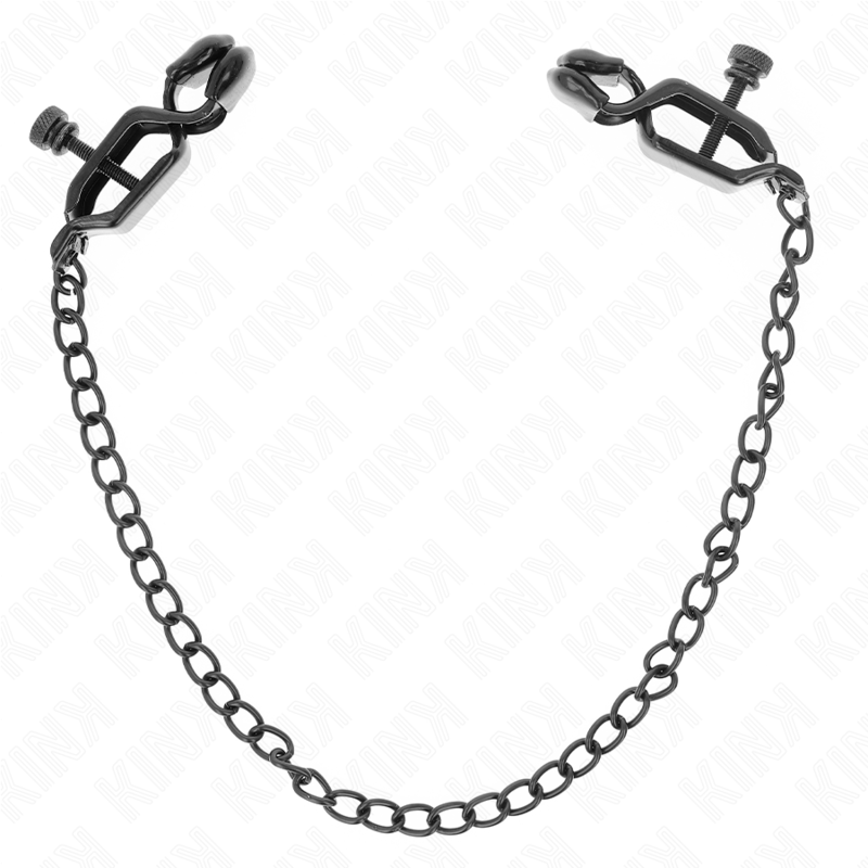 Kink Flat Chain Nipple Clamps - Pinzas para Pezones con Cadena 30 cm