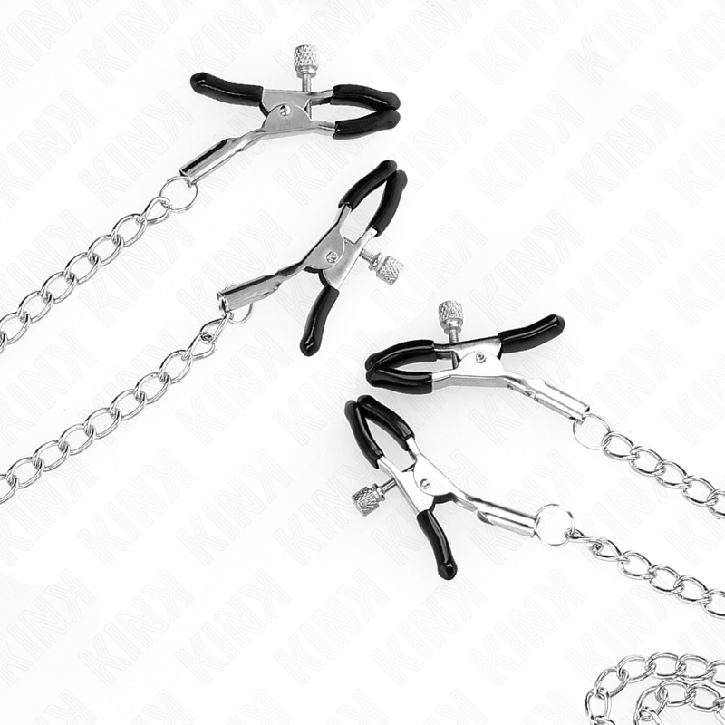 Kink Nipple Grip - 4 Clamps Ajustables para Pezones y Clítoris