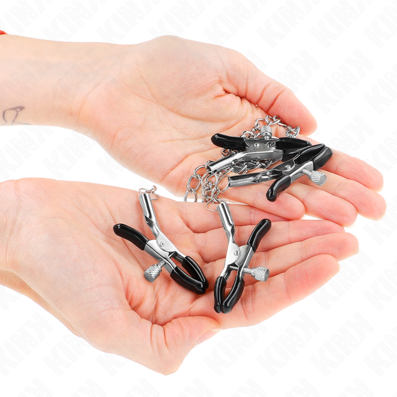 Kink Nipple Grip - 4 Clamps Ajustables para Pezones y Clítoris