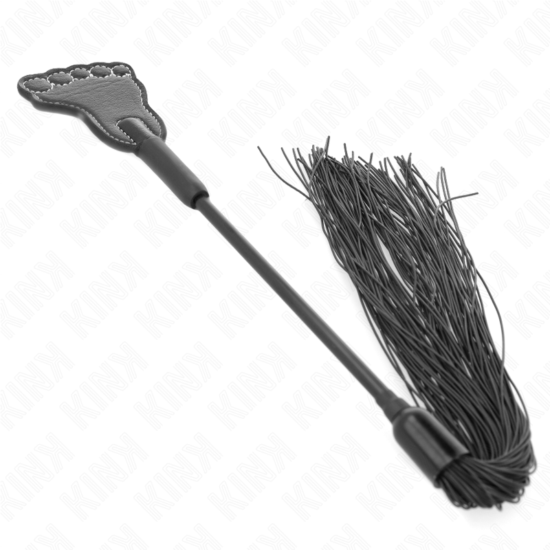 Paddle Pie con Látigo de Borlas KINK - 31 cm