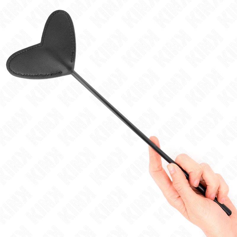 Paleta Corazón Negro KINK 33x10 cm - Producto BDSM
