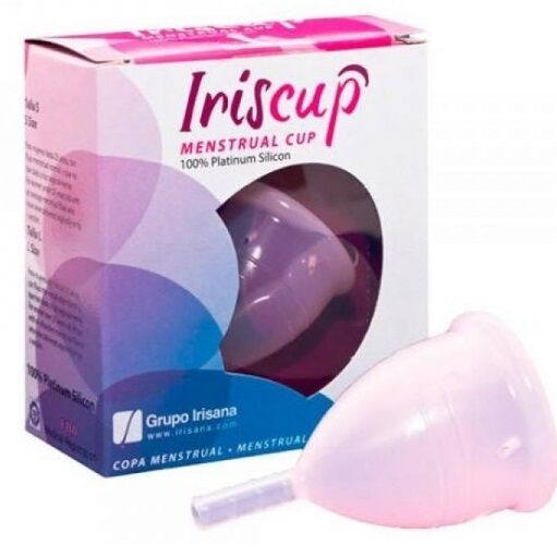 Iriscup Large Pink - Copa Menstrual Reutilizable + Bolsa Esterilizadora