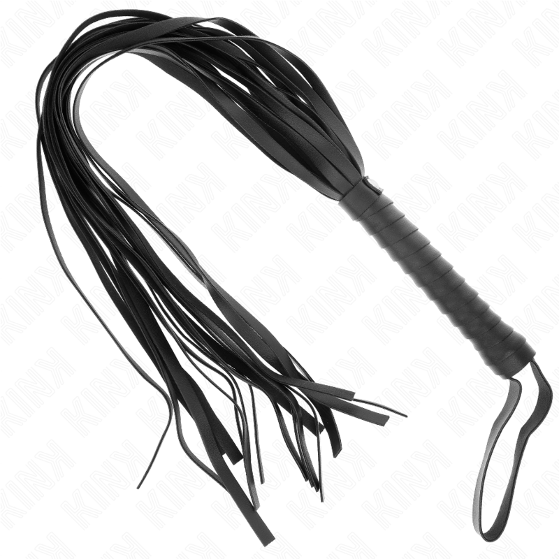 Kink Negro Short Handle Long Tail Whip 70 cm