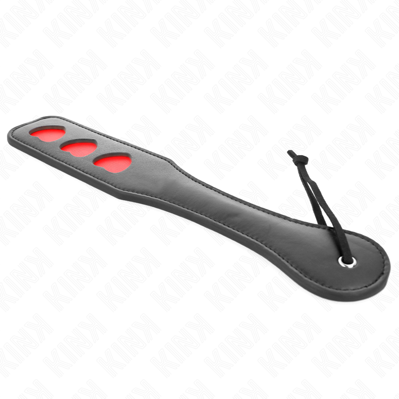 Pala Corazones KINK 32 cm - Silicona Flexible para Juego Íntimo