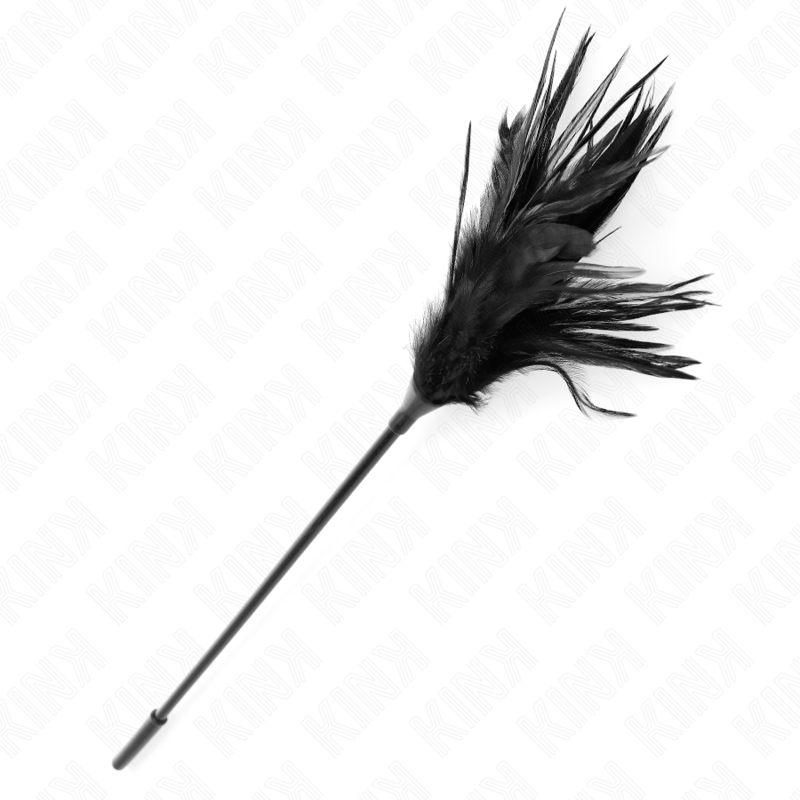 Kink Multiple Black Tickle Feathers - Plumas Cosquilleras 45 cm
