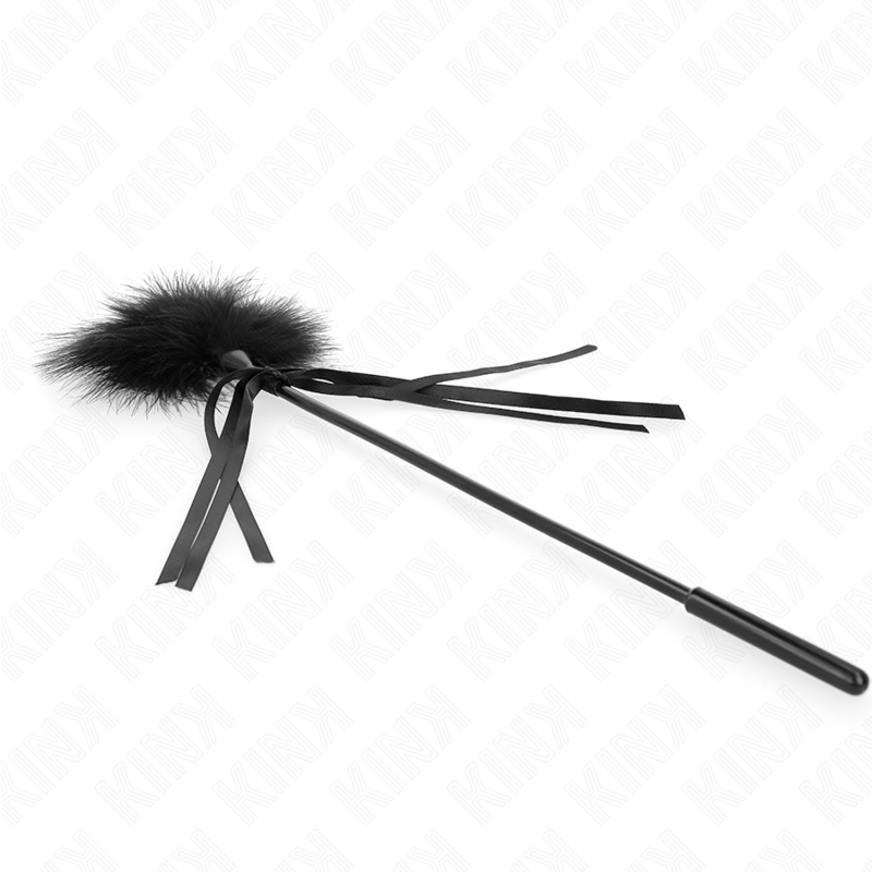 Varita de Plumas Cosquillosas KINK con Lazo - 35 cm