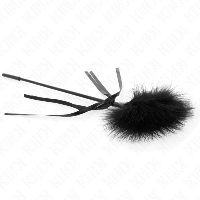 Varita de Plumas Cosquillosas KINK con Lazo - 35 cm