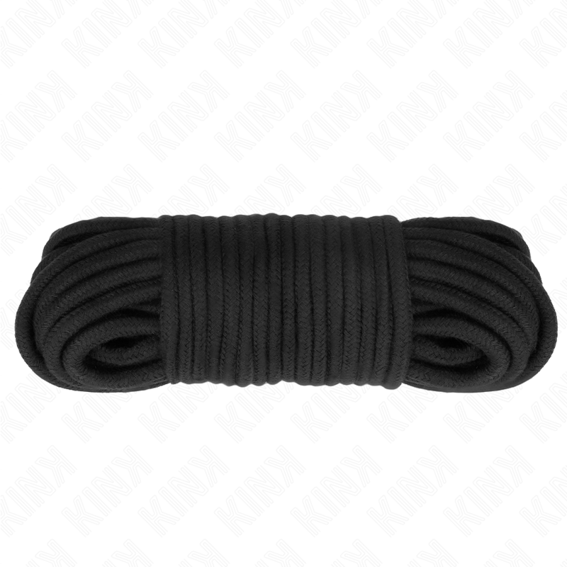 Kink Cotton Rope 20 Metros Negro - Cuerda de Algodón para Bondage