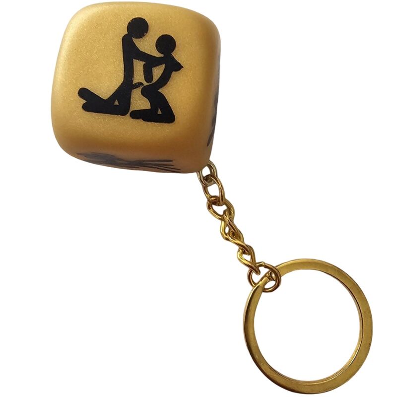 Llavero Golden Dice con Poses - Diablo Picante