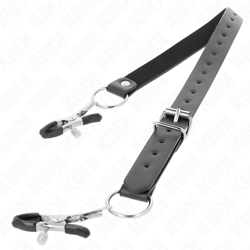 Kink 4 Pinzas Ajustables para Pezones y Clítoris con Cadena Dorada