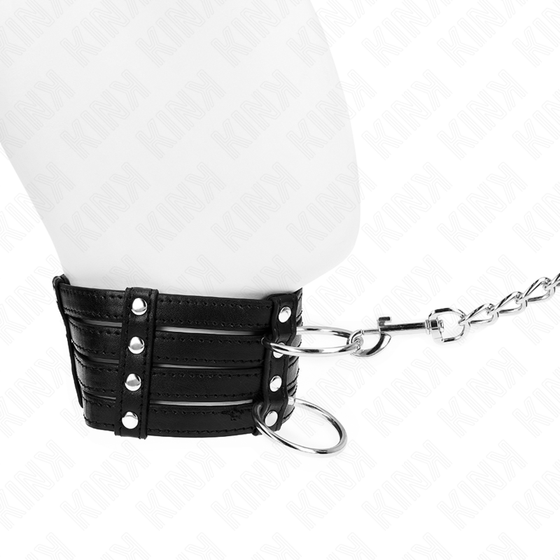 Collar Necklace with Belt 65 cm Ajustable KINK - Estilo Sumisión
