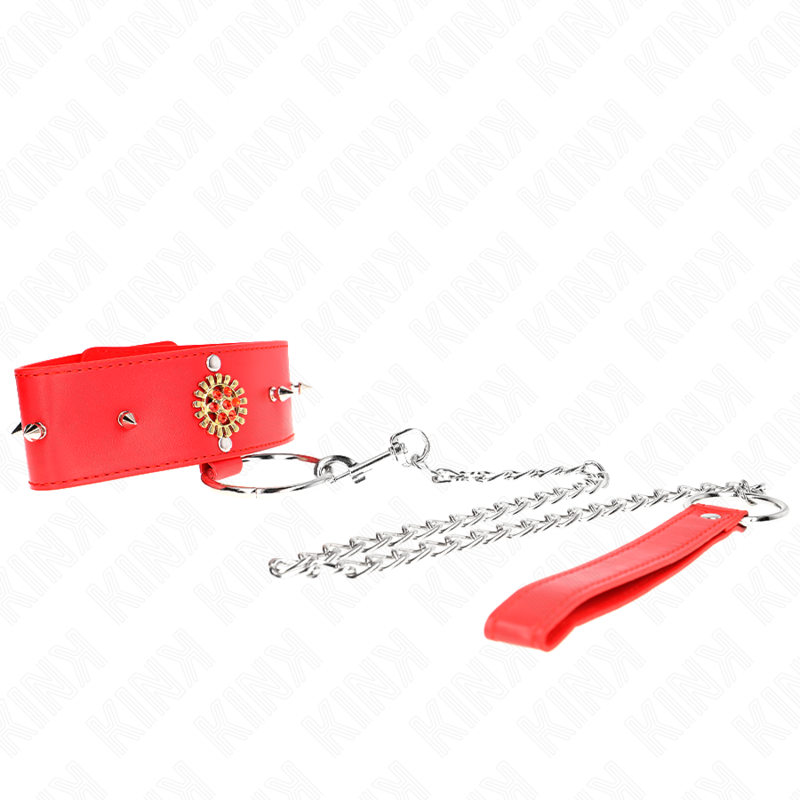Collar Ajustable Red Diamond con Cinturón - Kink