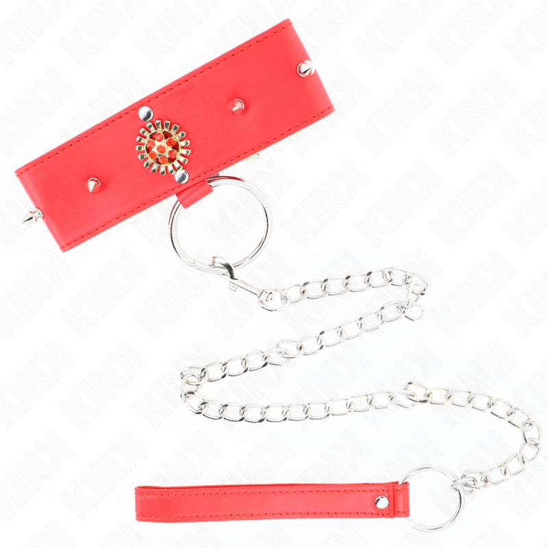 Collar Ajustable Red Diamond con Cinturón - Kink
