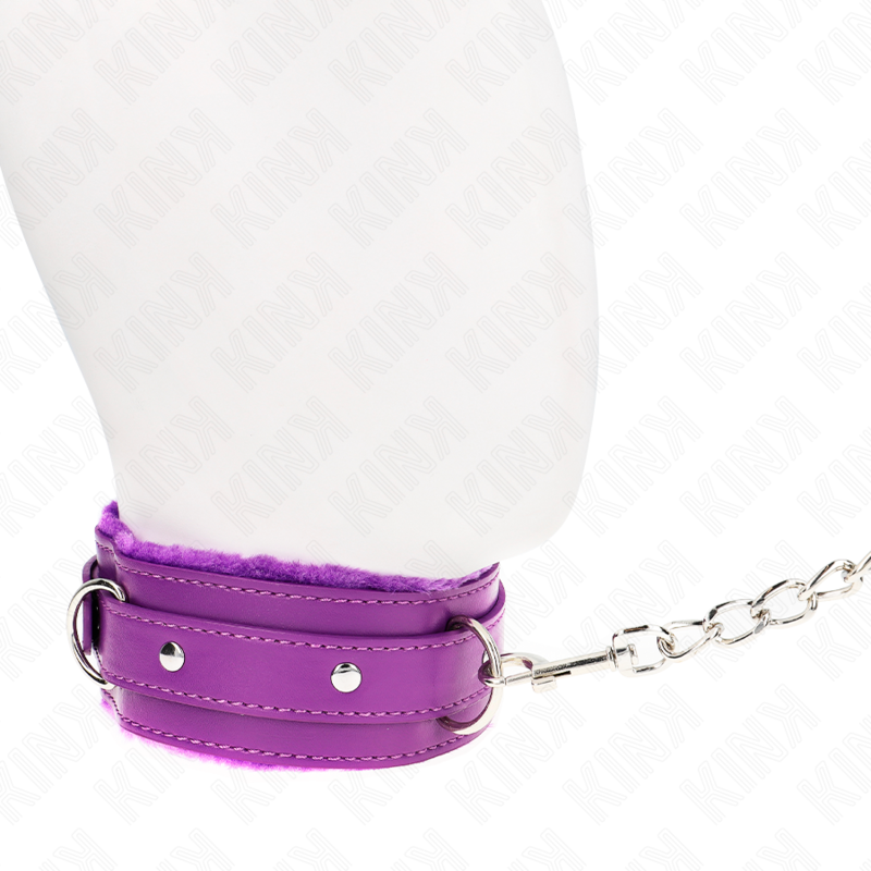 Collar KINK con Correa 65 cm - Ajustable 36-42 cm Púrpura