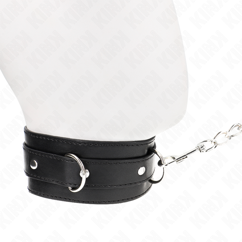 Collar KINK con Correa y Cinturón Negro 65 cm - Control y Sumisión