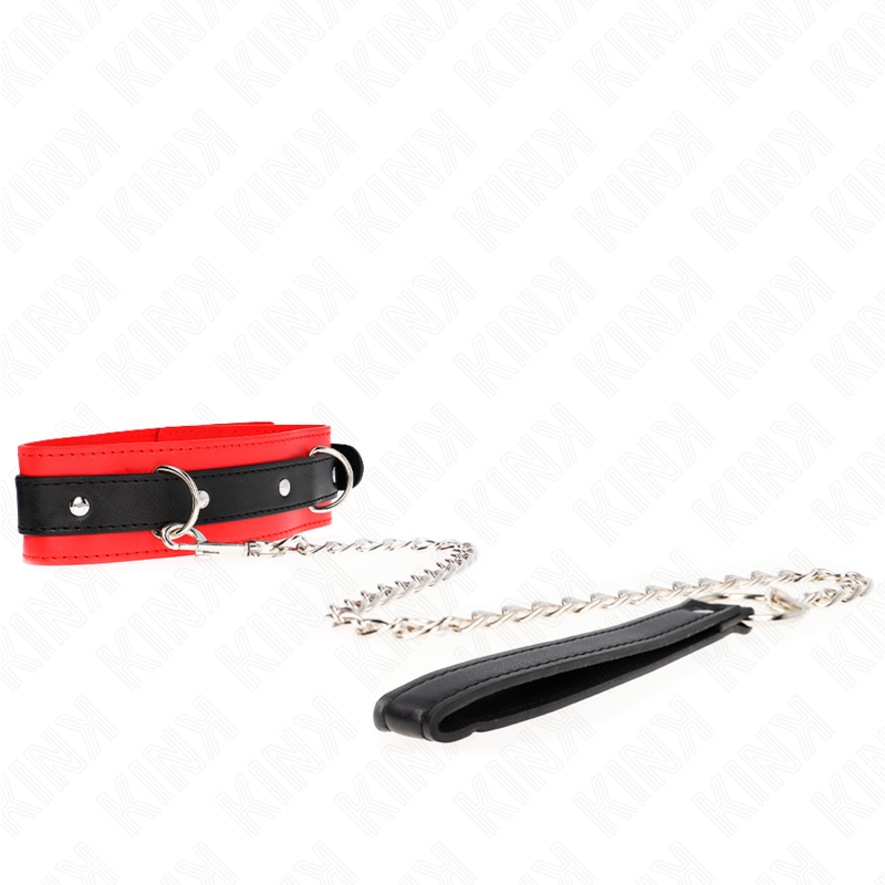 Collar KINK Basic Model con Correa 65 cm - Rojo