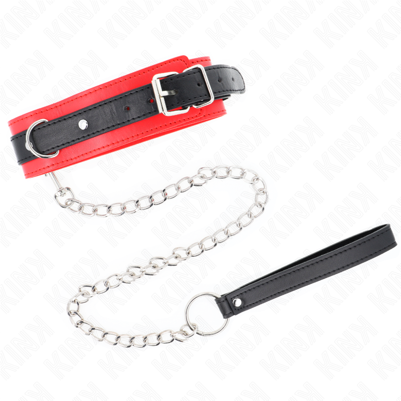 Collar KINK Basic Model con Correa 65 cm - Rojo