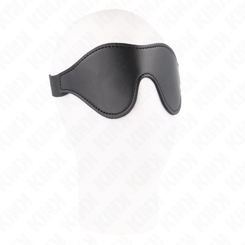 Máscara de Polipiel KINK Masked Allure - Antifaz BDSM Ajustable 27 x 13 cm