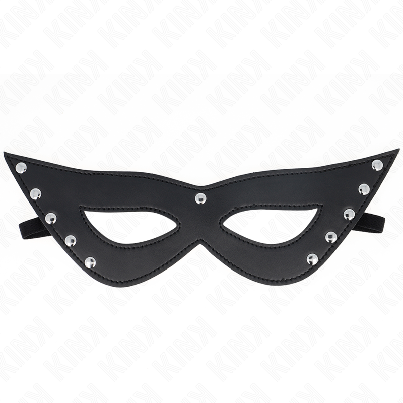 Kink Máscara con 5 Remaches 28x8 cm - Antifaz BDSM
