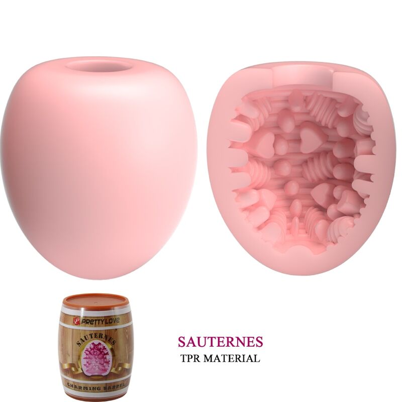 Pretty Love Male Masturbator Egg Pink Model 2