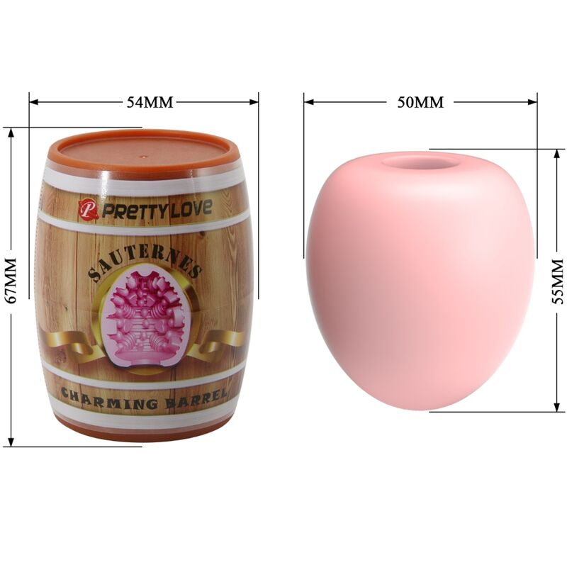 Pretty Love Male Masturbator Egg Pink Model 2