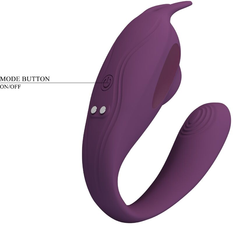 Pretty Love Shey - Estimulador y Vibrador Conectado con App Control a Distancia