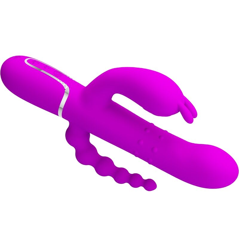 Pretty Love Cammy Triple Vibrator Multifunction 4 en 1 Rosa