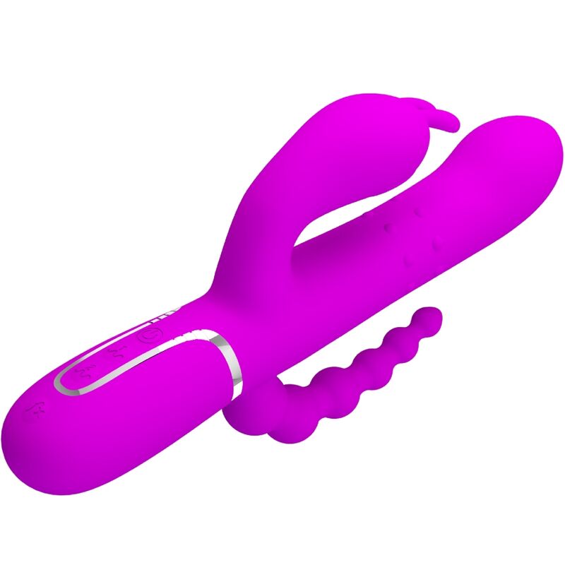 Pretty Love Cammy Triple Vibrator Multifunction 4 en 1 Rosa