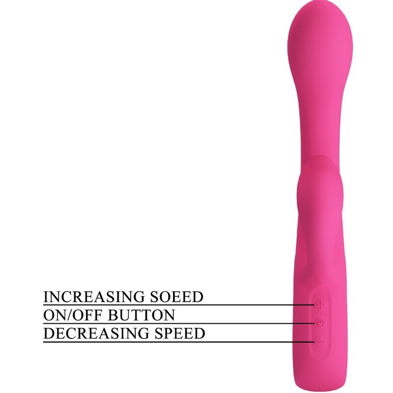 Pretty Love Fritz Rabbit Vibrator 12 Vibraciones Rosa