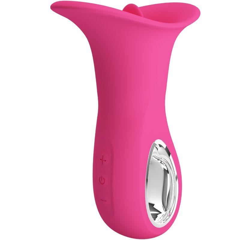 Pretty Love Clyde - Vibrador Oral con Lengua Vibrante 12 Modos