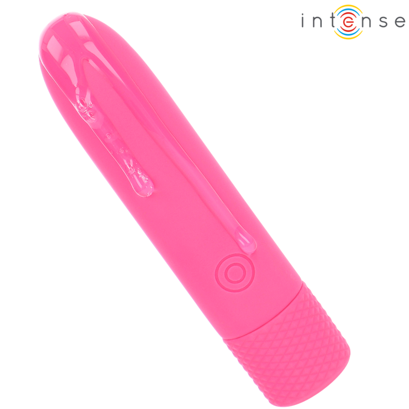 Intense Symone - Vibrador Recargable USB 8 Vibraciones Rosa