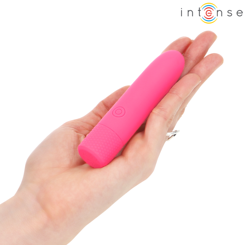 Intense Symone - Vibrador Recargable USB 8 Vibraciones Rosa