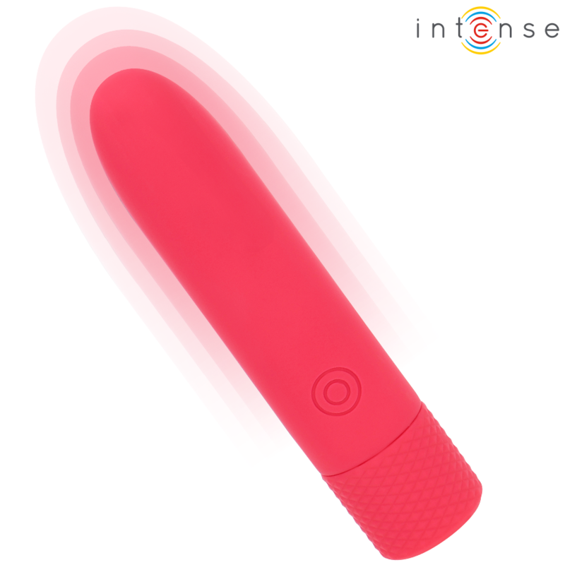 Intense Symone - Vibrador Recargable USB 8 Modos Rojo