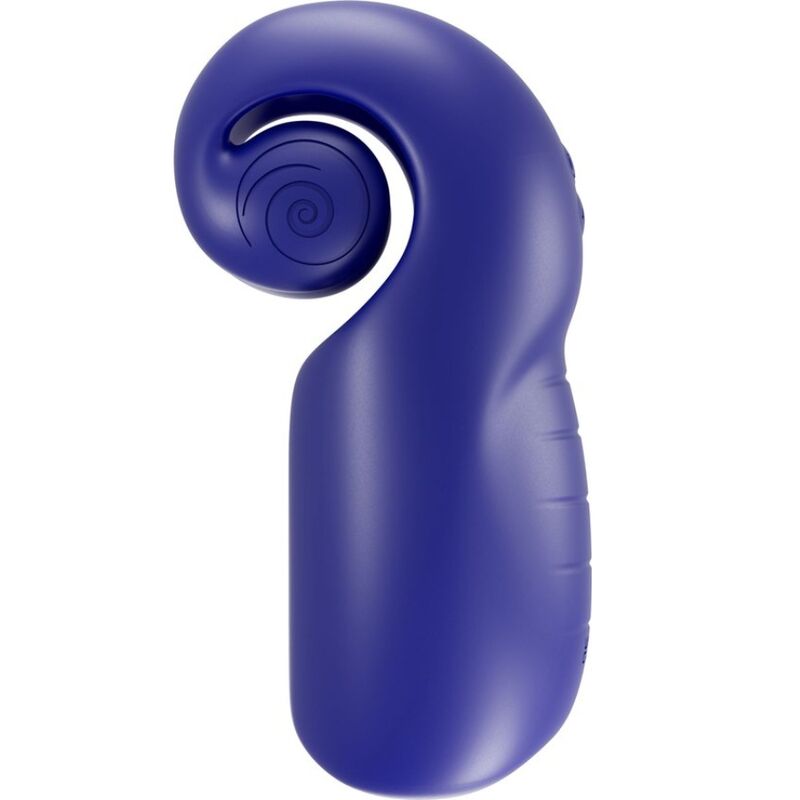 Snail Vibe EVO For Him - Masturbador Masculino Slide'n'Roll Azul Oscuro