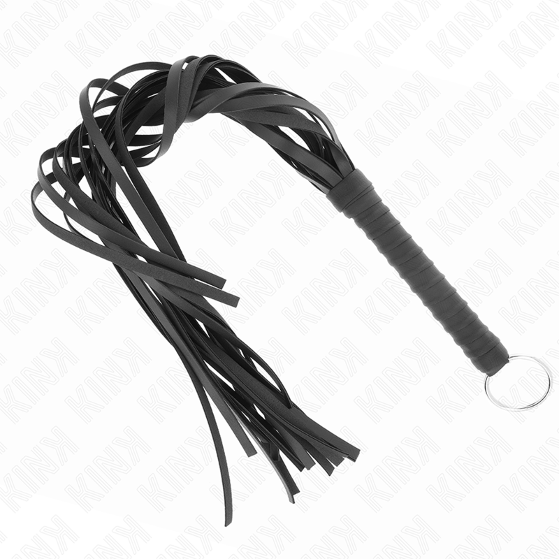 Látigo BDSM Kink Impact & Touch con Anillo 65 cm