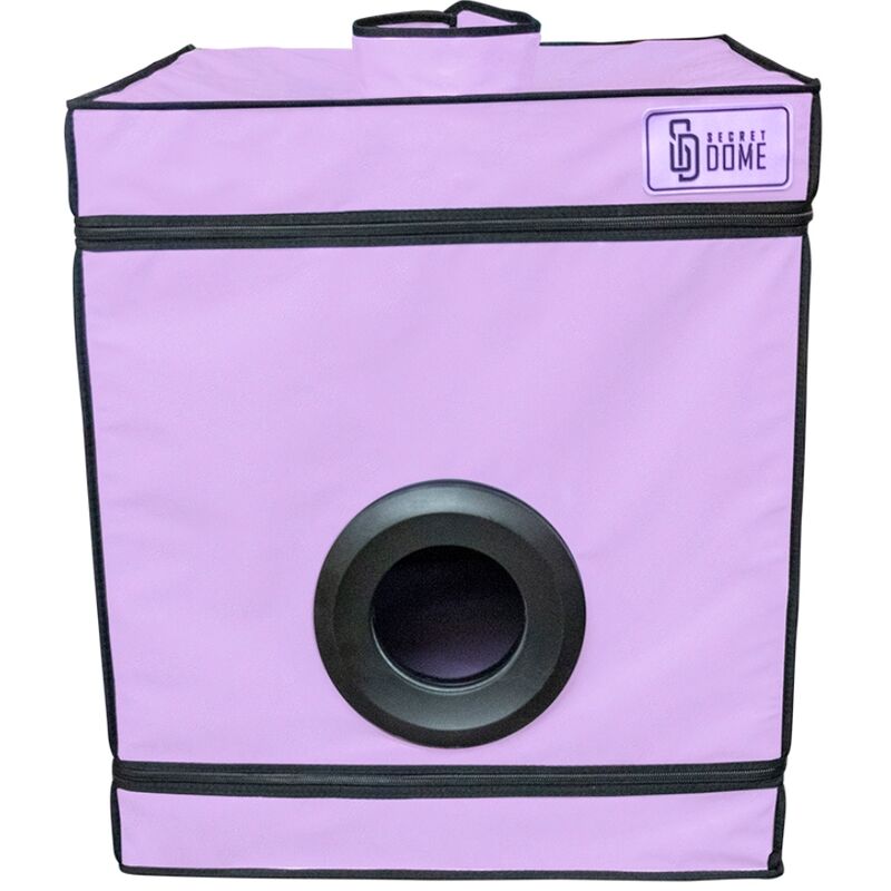 Secret Dome Kink Club Cabina Bukkake Morado - Estructura BDSM con Accesorios