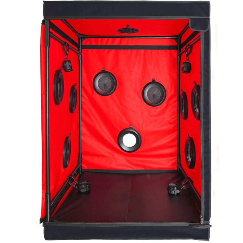 Secret Dome Scandale - Cabina BDSM Black & Red para Juegos de Rol