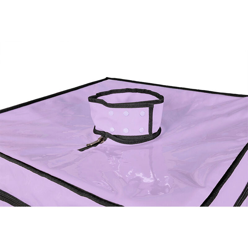 Secret Dome Kink Club Cabina Bukkake Morado - Estructura BDSM con Accesorios