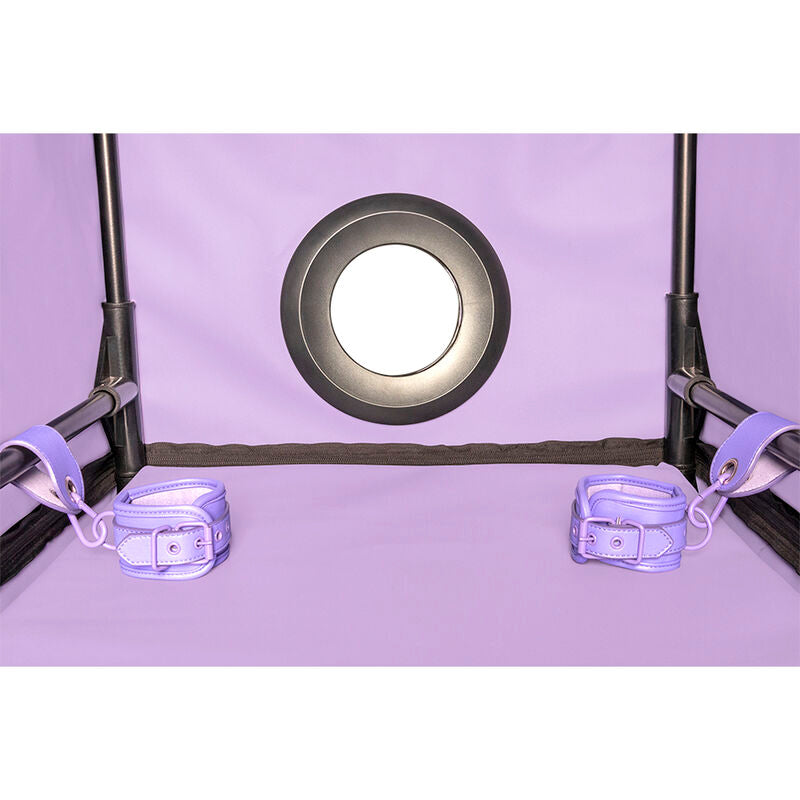 Secret Dome Kink Club Cabina Bukkake Morado - Estructura BDSM con Accesorios
