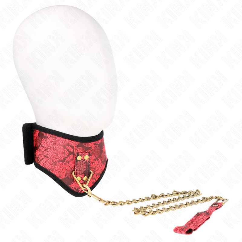 Collar Scandal con Correa de Encaje - 75 cm