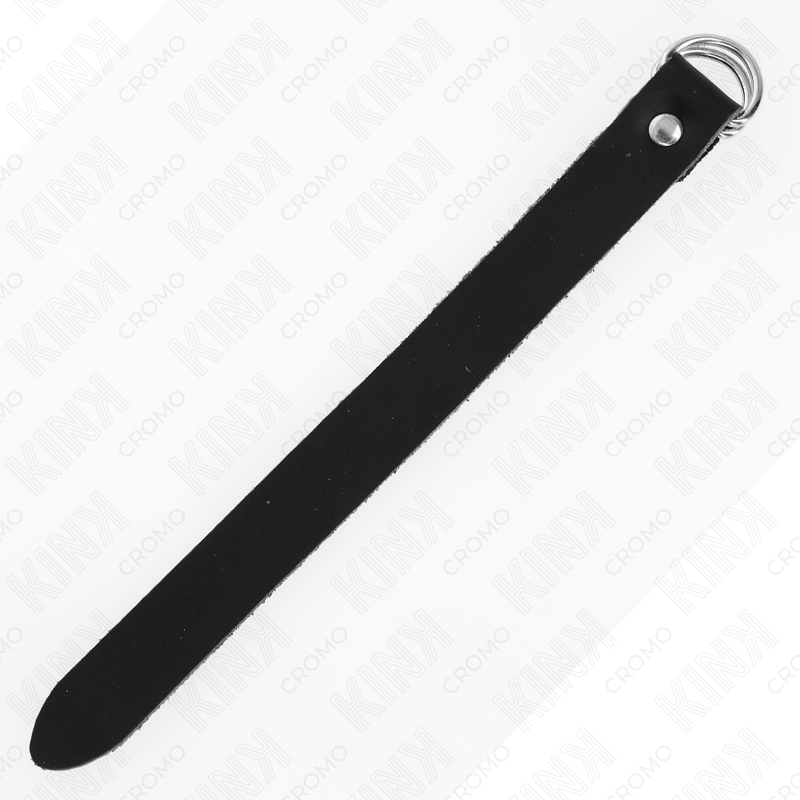 Anillo de Cuero para Pene con Cierre de Presión - Kink Ring Power